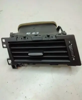 BMW 5 E60 E61 Dashboard side air vent grill/cover trim 6910731