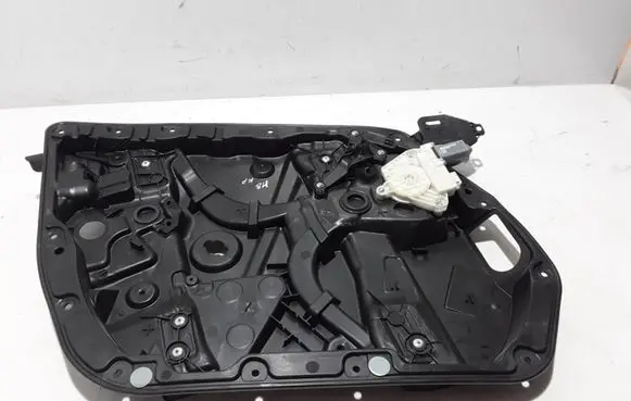 Front window lifting mechanism without motor