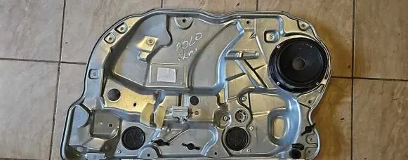 Volkswagen Polo Front door electric window regulator 6Q4837402H 1463700 6D0837752