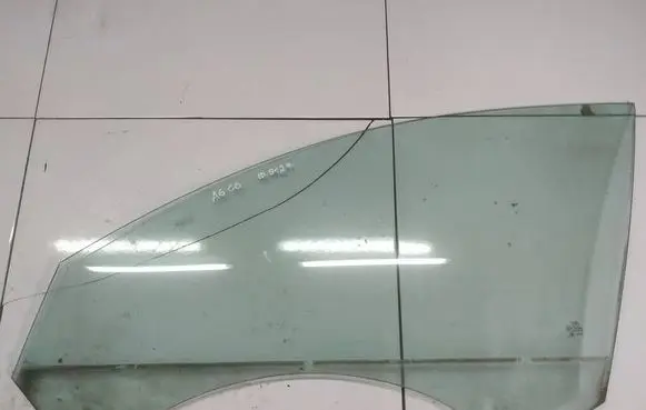 Audi A6 S6 C6 4F Front door window glass four-door AS2