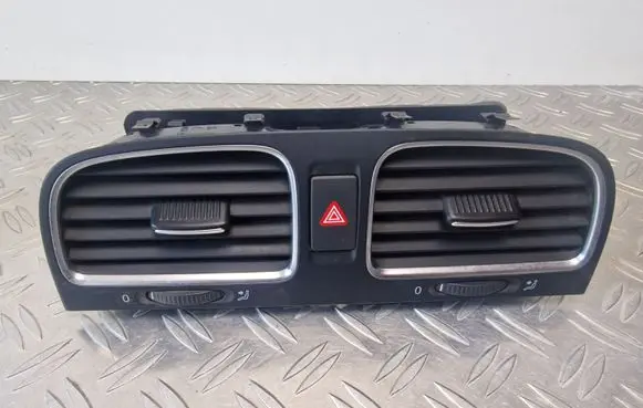 Volkswagen Golf V Dash center air vent grill 5K0815736D