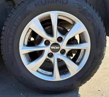 Peugeot 2008 I R15 alloy rim 0212928S2WR2 02134642