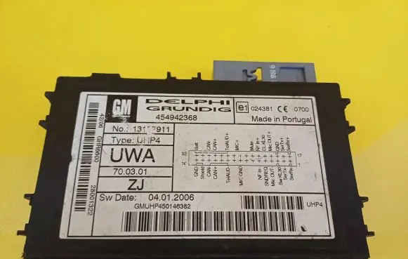 Opel Zafira B Bluetooth control unit module 454942368