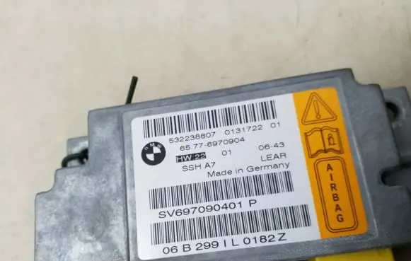 BMW 7 E65 E66 Airbag control unit/module 6970904