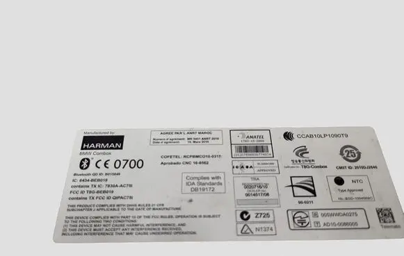 BMW 1 F20 F21 Bluetooth control unit module 925715101