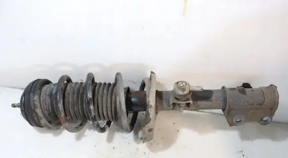 Front shock absorber with coil spring