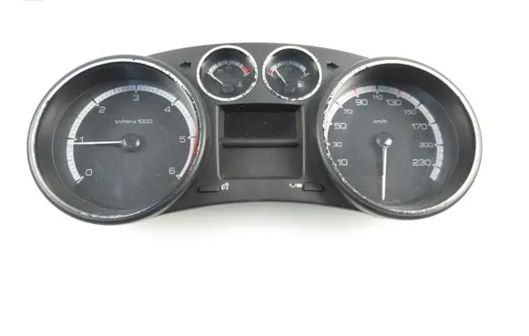 Peugeot 308 Speedometer (instrument cluster) 9665107480