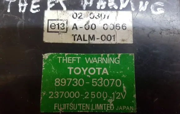 Lexus IS 200-300 Alarm control unit/module 8973053070 2370002500