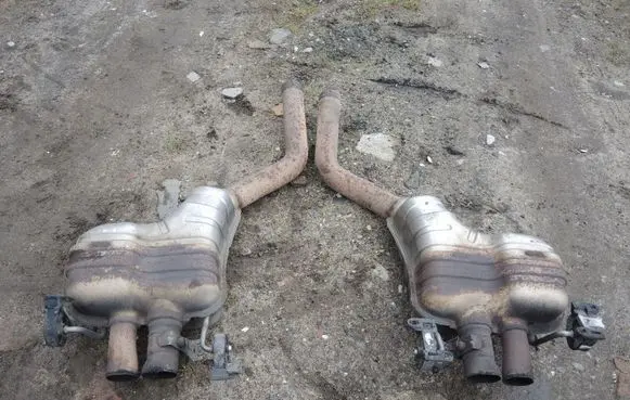 Bentley Continental Muffler/silencer 3W0253611