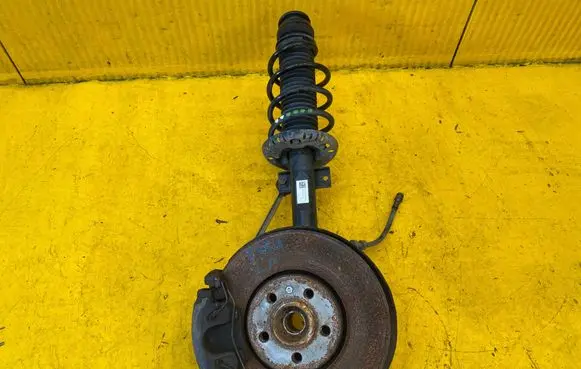 Skoda Fabia Mk3 (NJ) Front wheel hub spindle knuckle 6C0413031AP