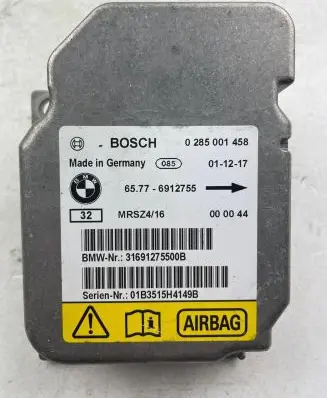 BMW X5 E53 Airbag control unit/module 6912755 65776912755 0285001458