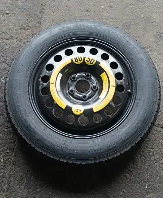 Mercedes-Benz ML W164 R18 spare wheel A1705840538