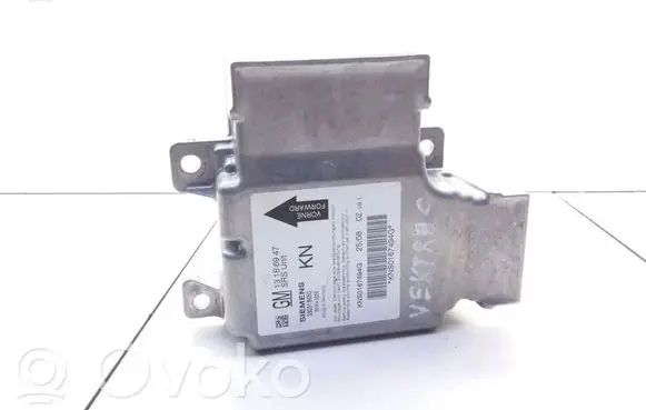 Opel Vectra C Airbag control unit/module 13186947 330518650