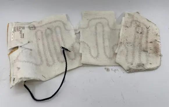 Audi A6 S6 C6 4F Seat heating element 4F0963557L