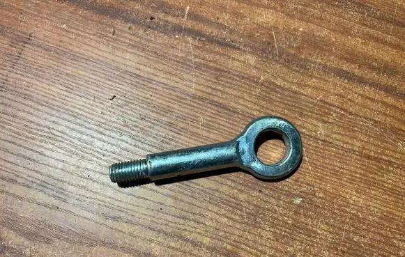 Towing hook eye