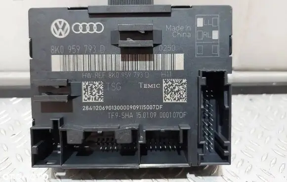 Audi A4 S4 B8 8K Door control unit/module 8K0959793D