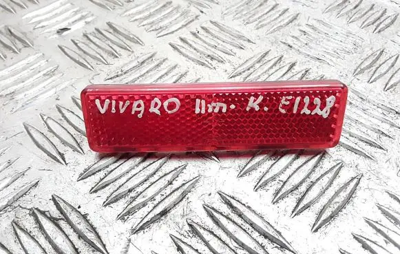 Opel Vivaro Rear tail light reflector 7700353184