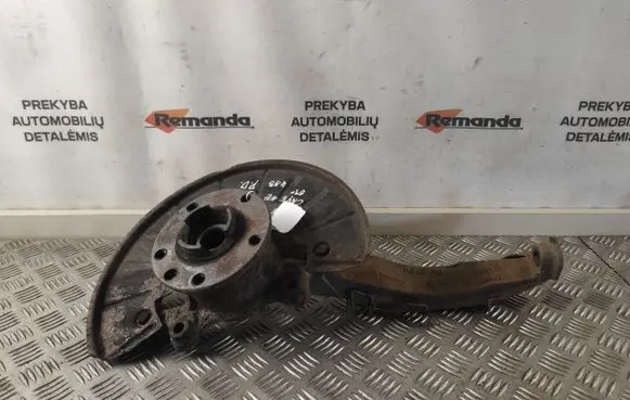 Porsche Cayenne (9PA) Front wheel hub spindle knuckle 7L0407258A