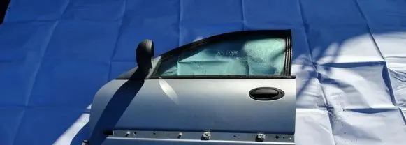 Renault Laguna I Front door sidabrines