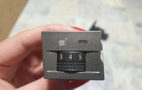 Opel Vectra C Seat heating switch 24441254 32429701