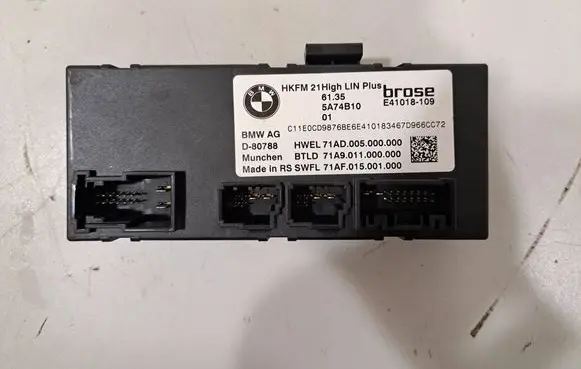 Tailgate/trunk control unit/module