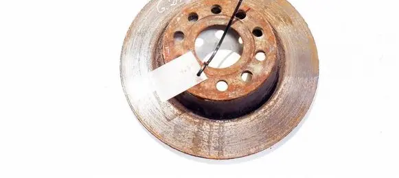 Skoda Superb B6 (3T) Rear brake disc neventiliuojamas