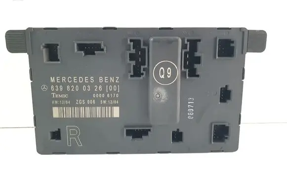 Mercedes-Benz Vito Viano W639 Door control unit/module 6398200326