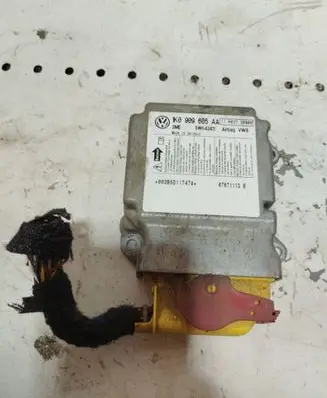 Skoda Octavia Mk2 (1Z) Airbag control unit/module 1K0909605AA 5WK43411 11H027S0900