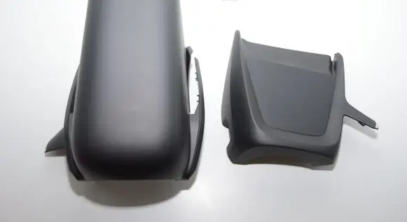 Steering wheel column trim