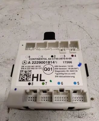 Mercedes-Benz GLC X253 C253 Door control unit/module A2229001814 A2229015803 745287080