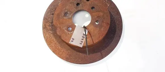 Nissan Pathfinder R51 Rear brake disc ventiliuojamas