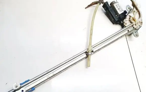 Sliding door window regulator with motor