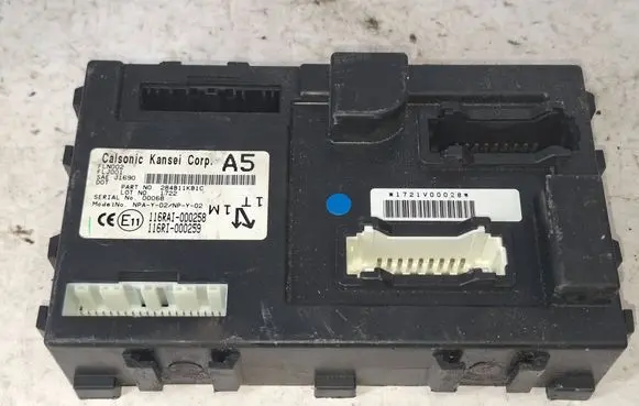 Nissan Juke I F15 Comfort/convenience module 284B11KB1C 116RI000259 116RAI000258