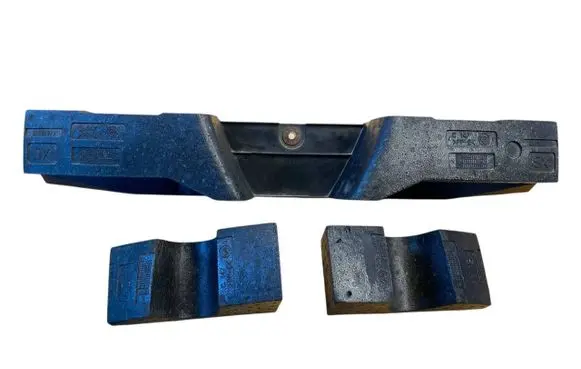 Front bumper foam support bar