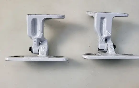 Jaguar XF X260 Rear door hinge set CPLA228A66AC CPLA228A64AD