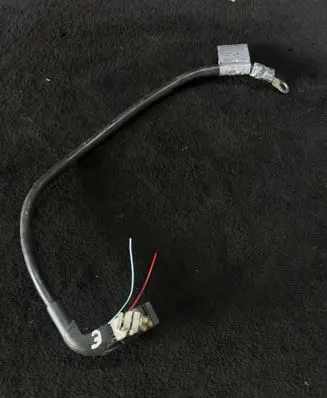 Mercedes-Benz C W204 Negative earth cable (battery) A2045421518 ZGS001