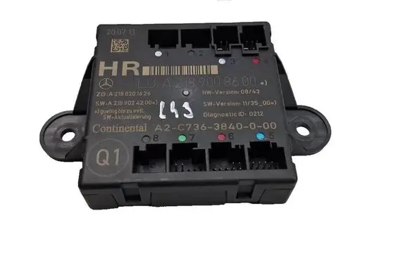 Mercedes-Benz E W212 Door control unit/module A2189008600 A2189024200 A2188201626
