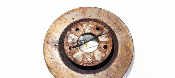 Nissan Qashqai Front brake disc ventiliuojamas