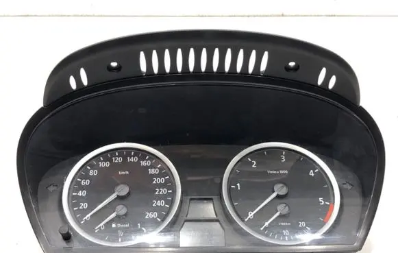 BMW 5 E60 E61 Speedometer (instrument cluster) 6945633