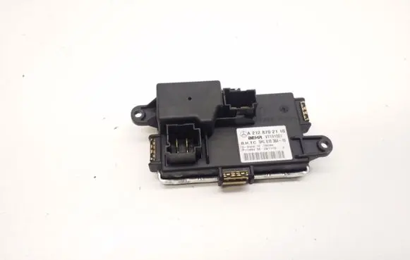 Mercedes-Benz E W212 Heater blower motor/fan resistor a2128702110