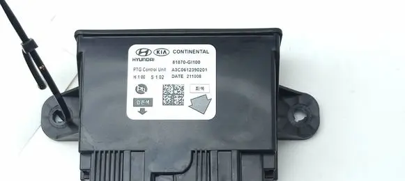 Hyundai Ioniq 5 Tailgate/trunk control unit/module 81870GI100 A3C0612390201