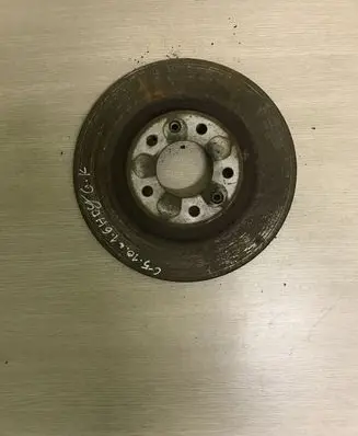 Citroen C5 Rear brake disc