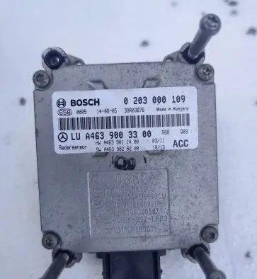 Mercedes-Benz G W463 2nd Gen Distronic sensor radar A4639003300 0203000109 A4639011400