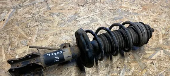 Opel Corsa D Front shock absorber with coil spring AGX097MT