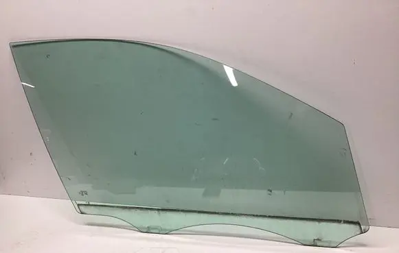 Volkswagen Touareg II Front door window glass four-door 43R000677 E000189