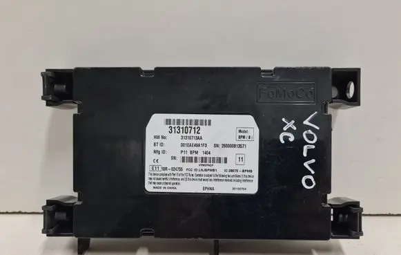 Volvo XC60 Bluetooth control unit module 31310713AA 260000813571 001EAE49A1F3