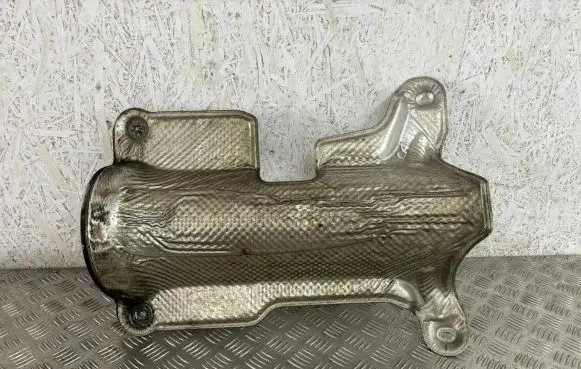 Heat shield in engine bay