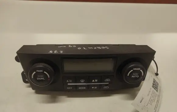KIA Sorento Climate control unit 972503EXXX 972503E760