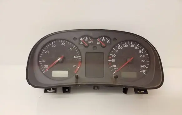 Volkswagen Golf IV Speedometer (instrument cluster) 1J0920806B 02636637001