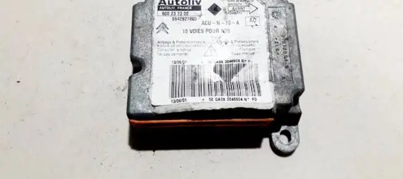 Citroen Xsara Picasso Airbag control unit/module 9642927880 600237300